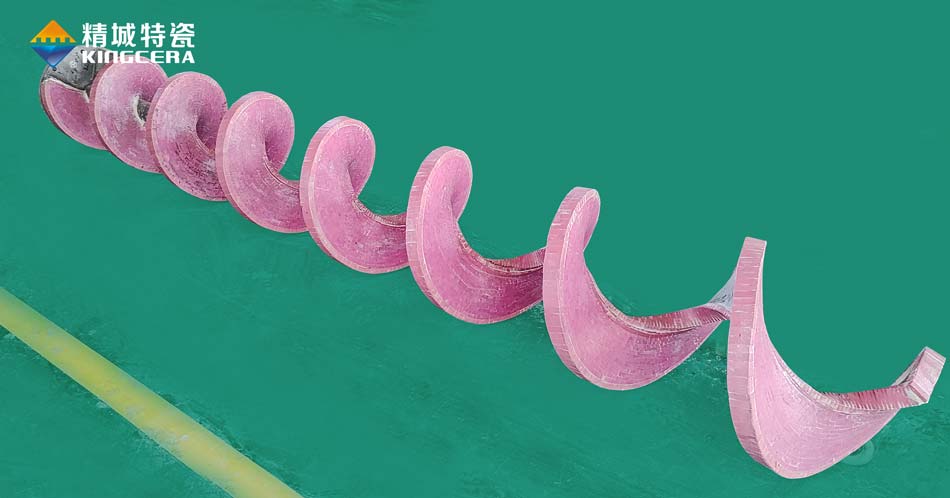 无轴螺旋运送机提升机陶瓷叶轮